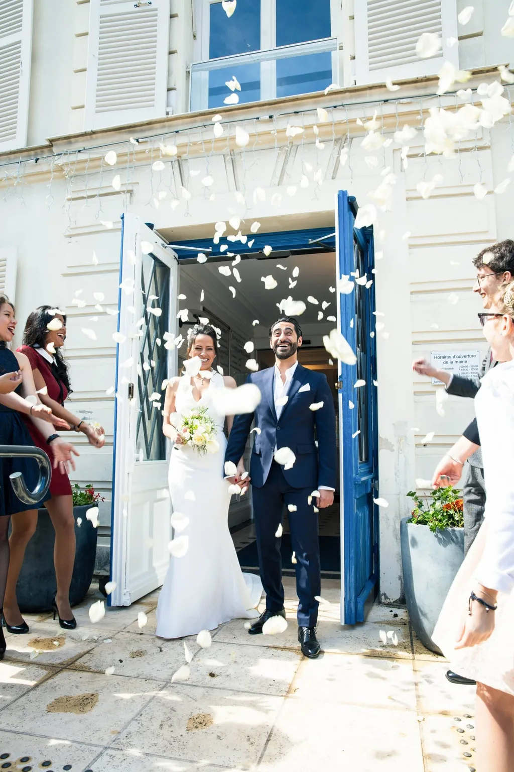 Cérémonie civile — photographie de mariage