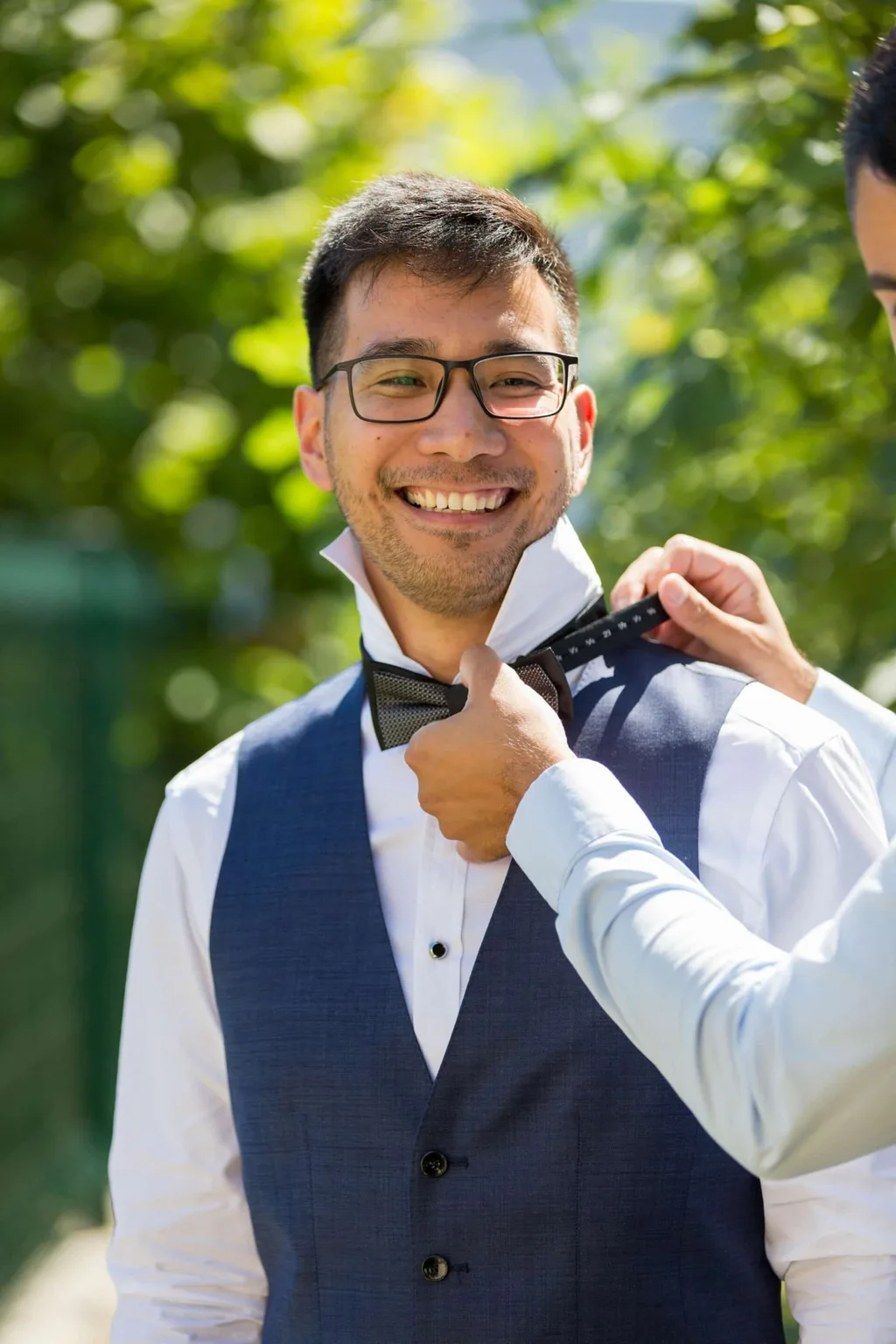 Préparatifs du marié — photographie de mariage