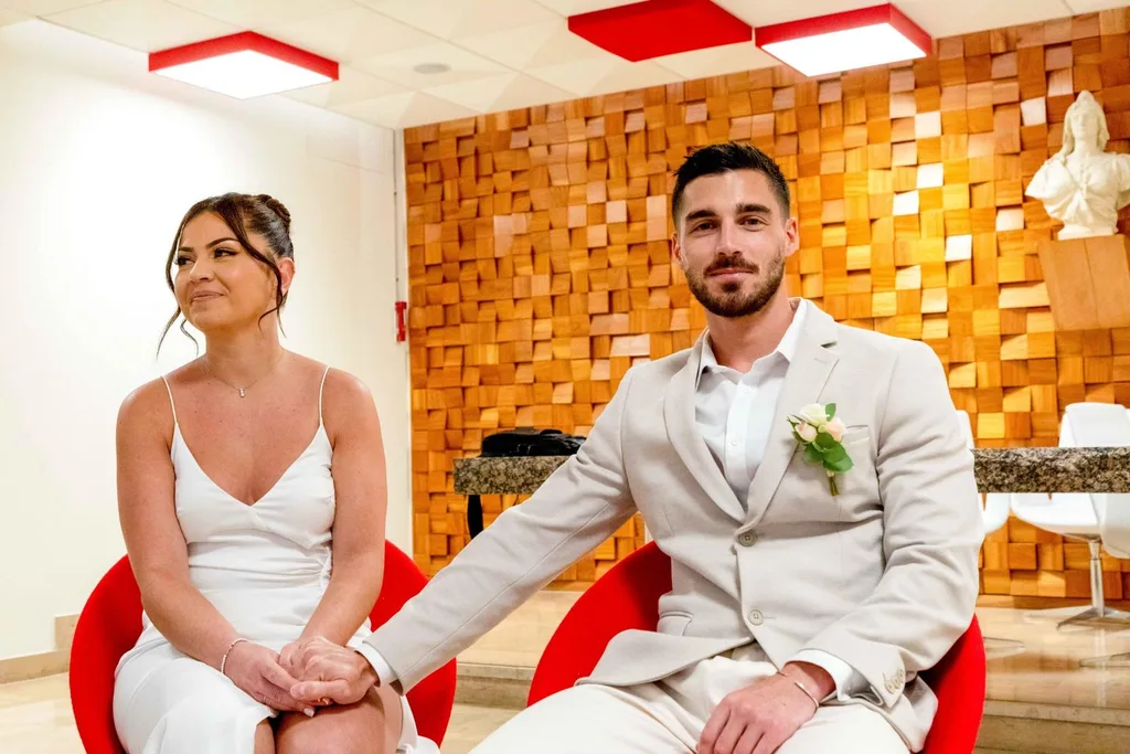 Cérémonie civile — photographie de mariage
