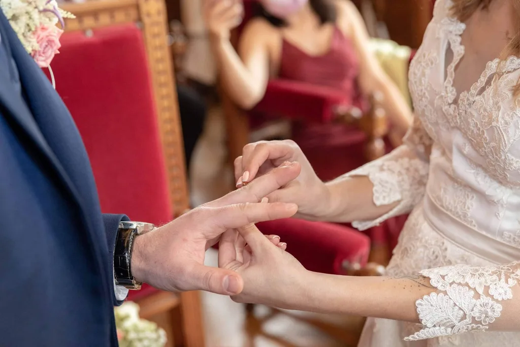 Cérémonies et vœux — photographie de mariage