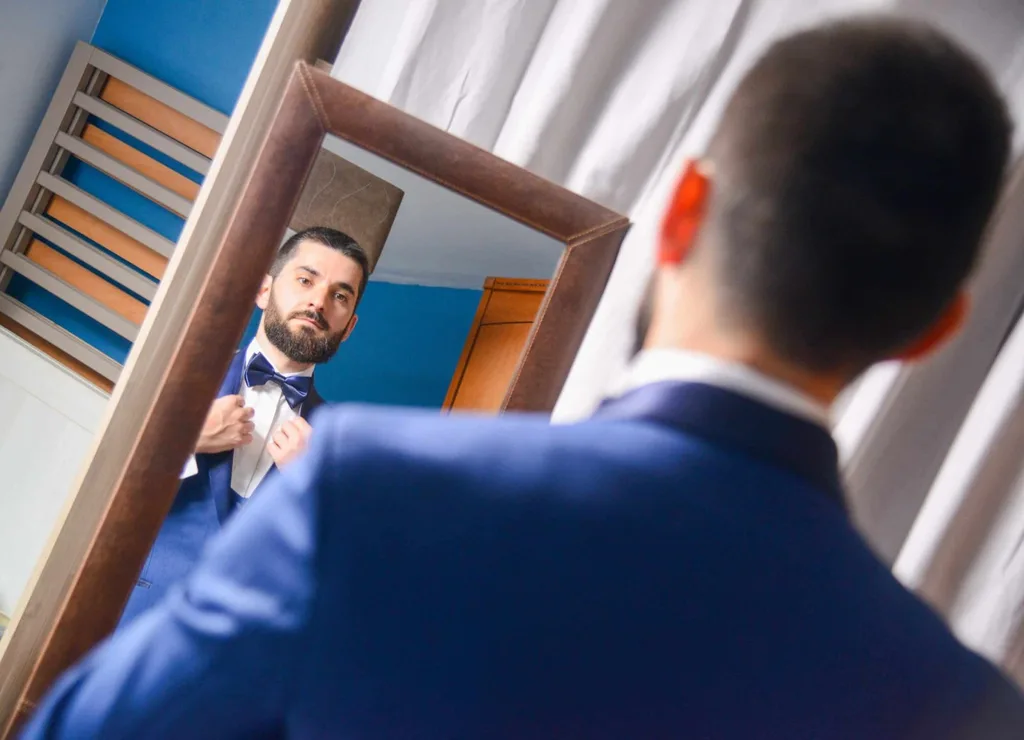 Préparatifs du marié — photographie de mariage