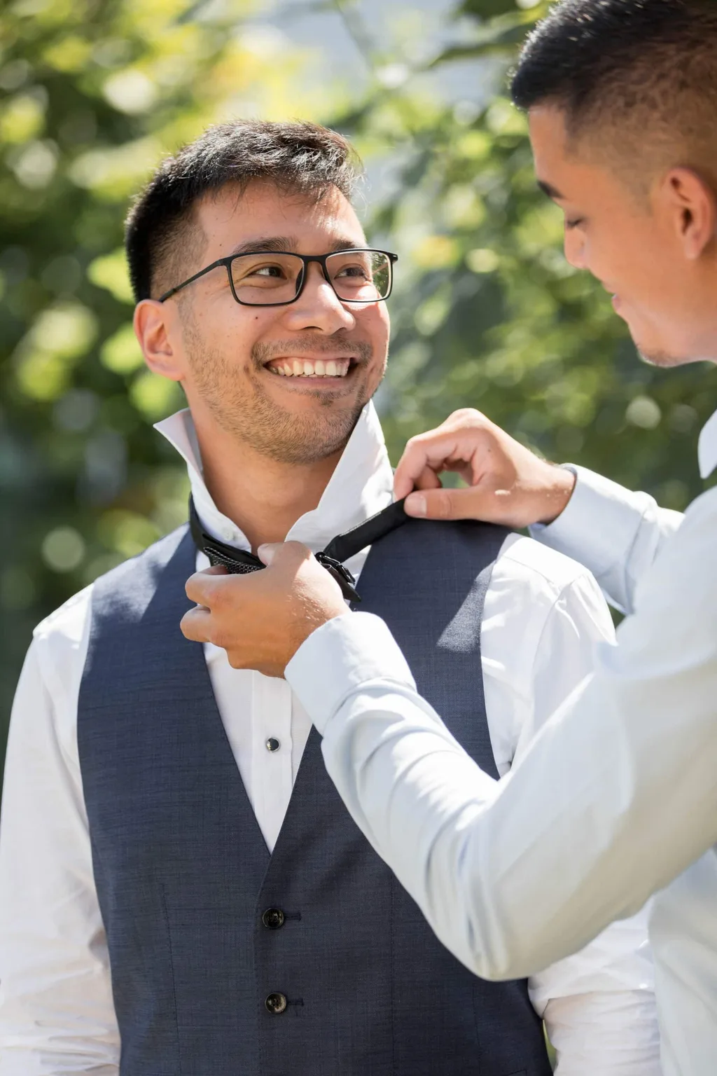 Préparatifs du marié — photographie de mariage