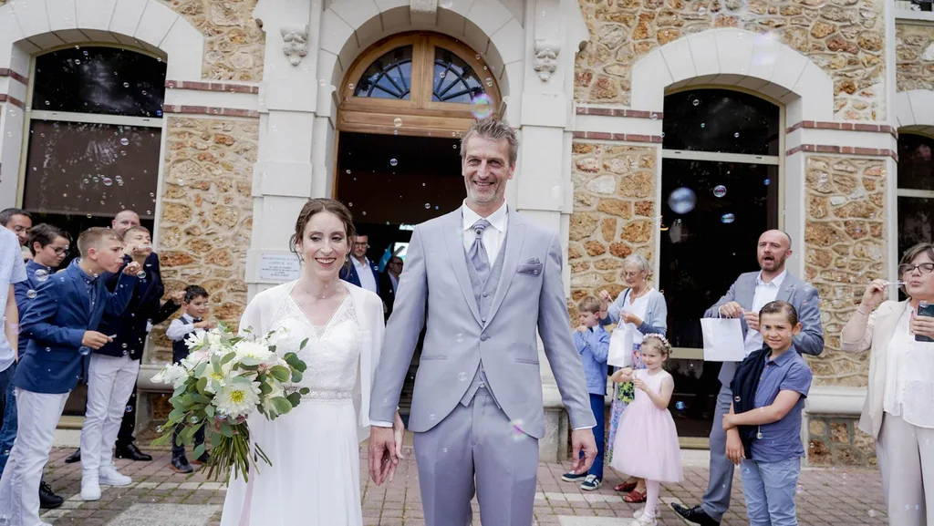 Cérémonie civile — photographie de mariage