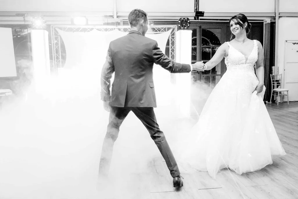 Noir et blanc — photographie de mariage