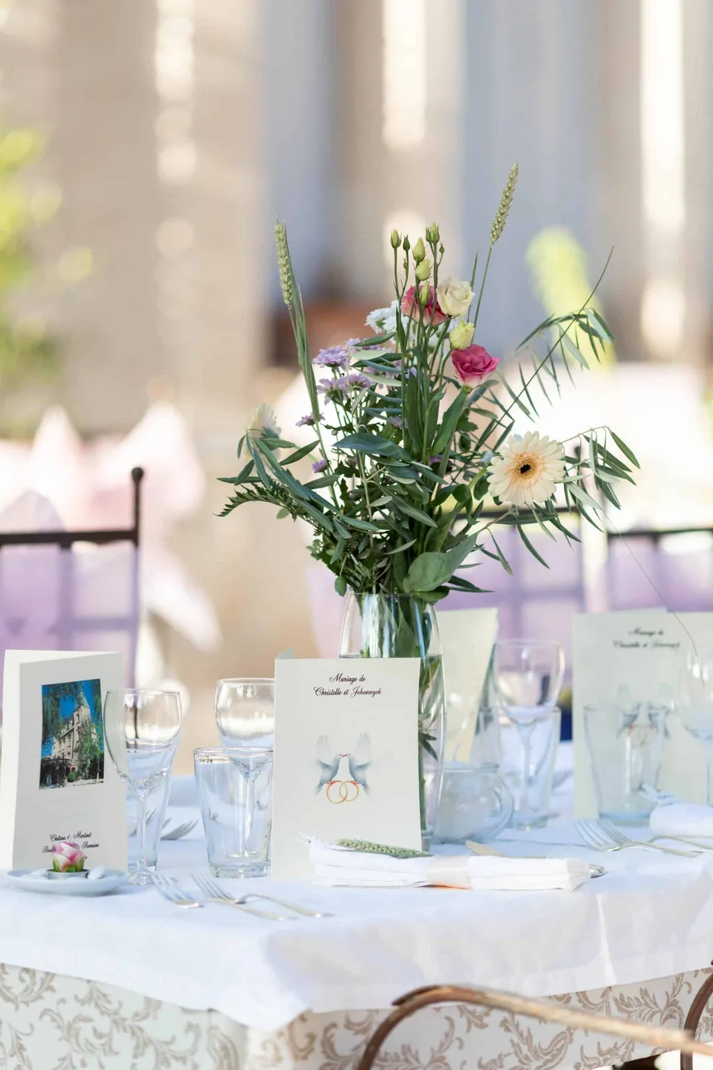 Décoration — photographie de mariage