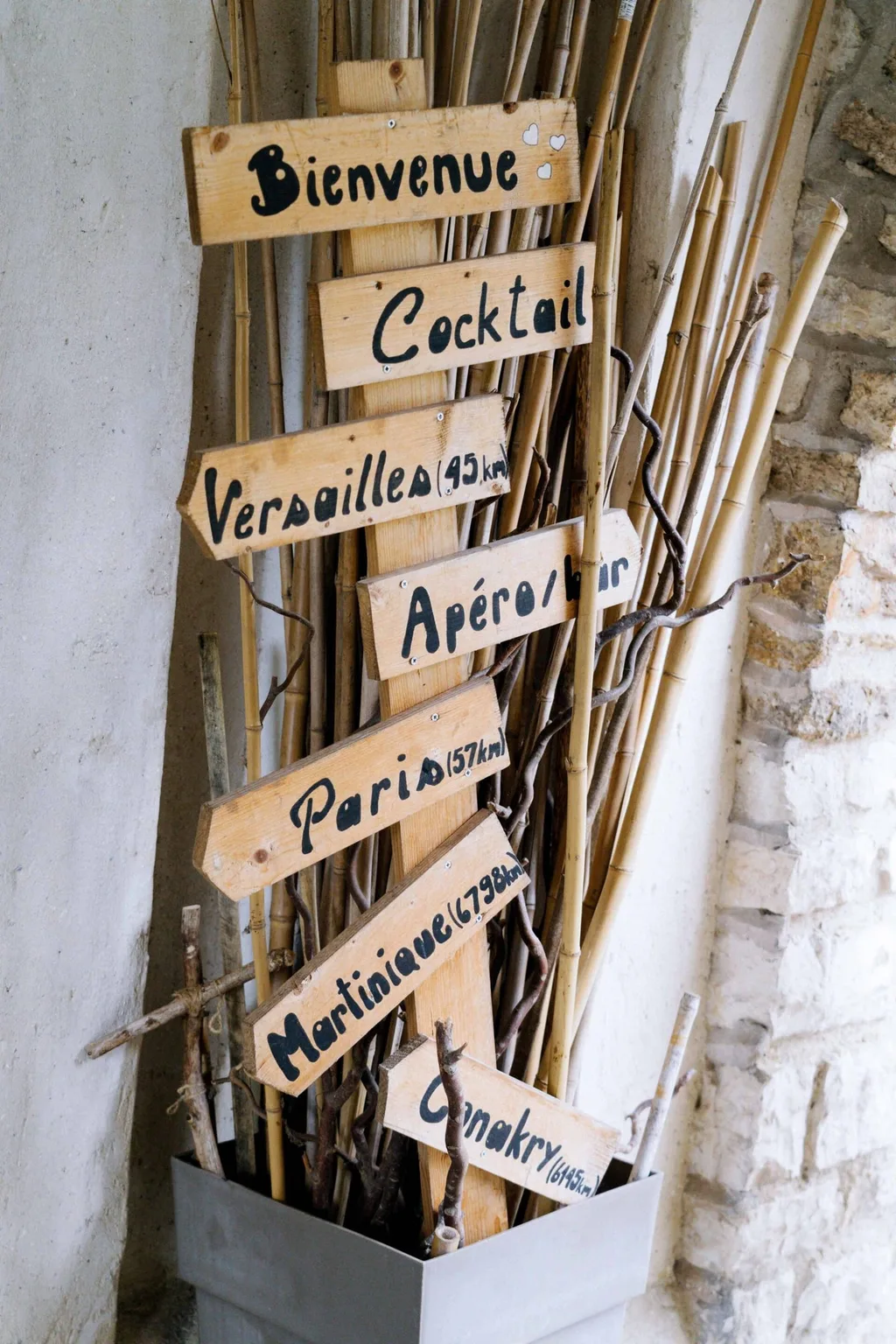 Décoration — photographie de mariage