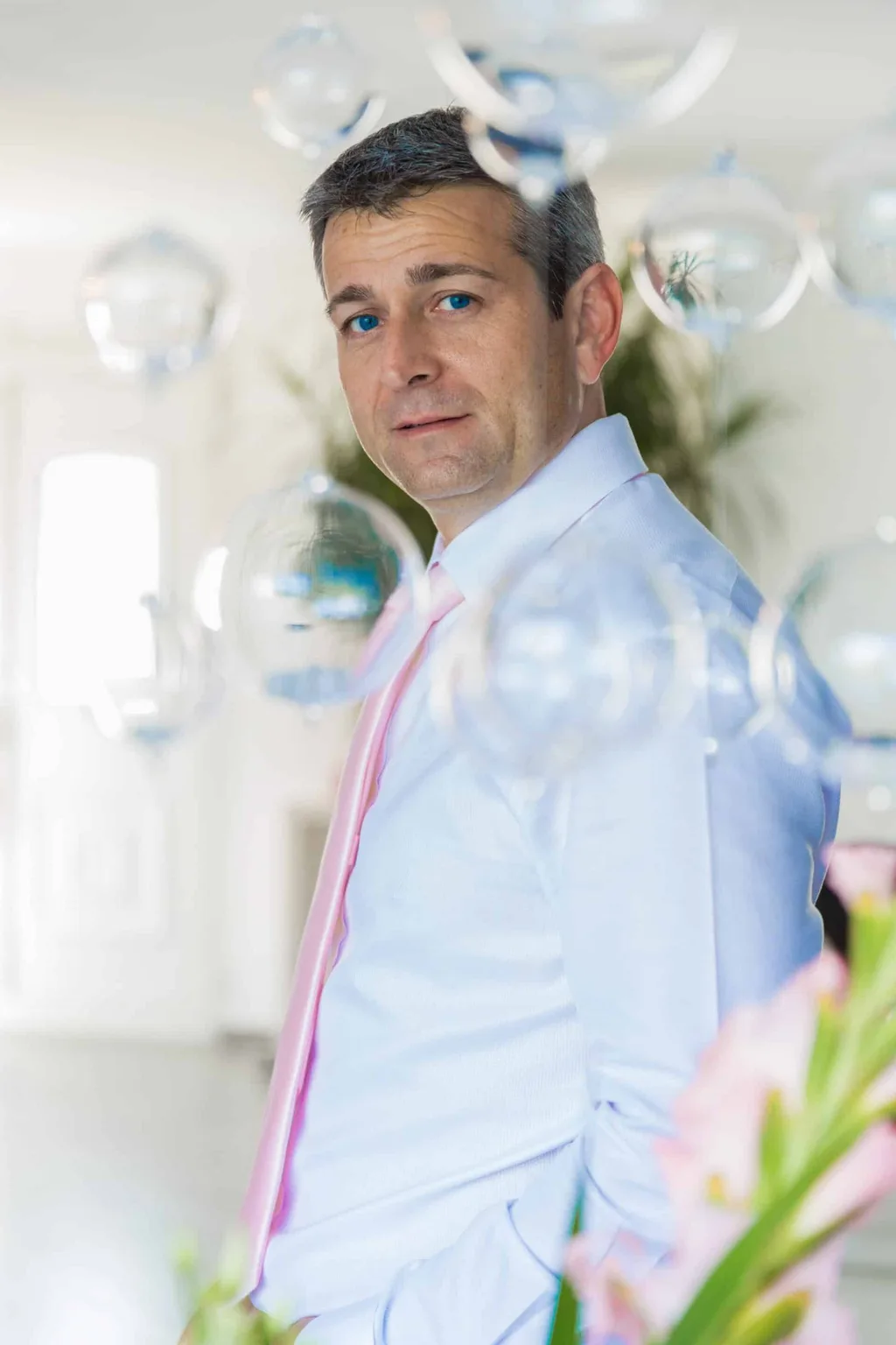 Préparatifs du marié — photographie de mariage