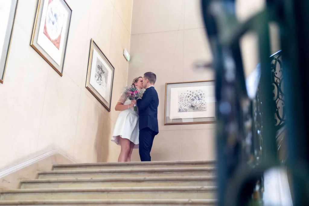 Cérémonie civile — photographie de mariage